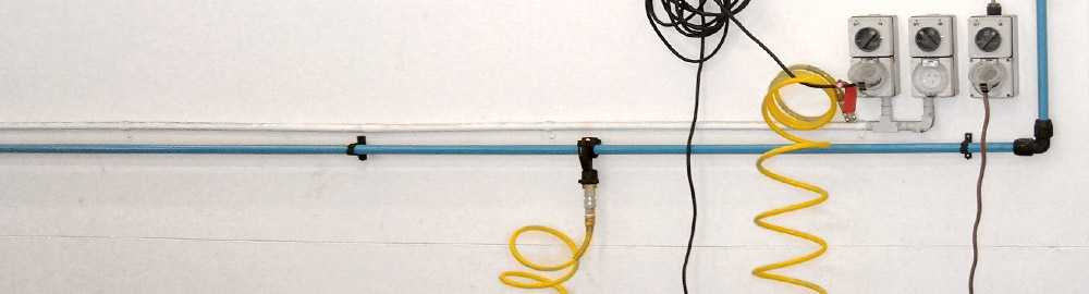 compressed air lines for service tools