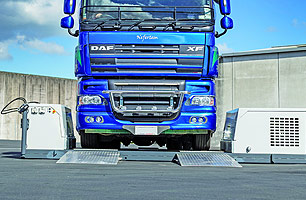 gas analyser for trucks and buses