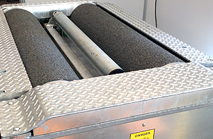 Roller brake tester added for bus workshop