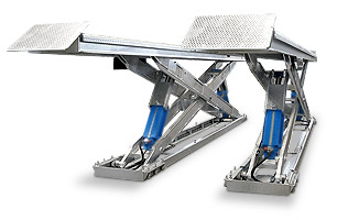 Galvanised version suitable for heavy vehicle washbay applications