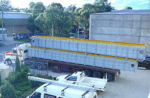 Prefabricated workshop pits that are manufactured off-site and then dropped into position